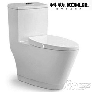 科勒艾黛儿裙包马桶座便器家用盖板座厕v马桶智连体新风51济南开发商送的马桶图片