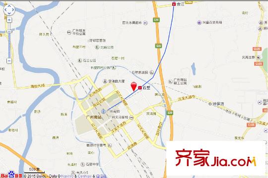 臻尚苑交通图