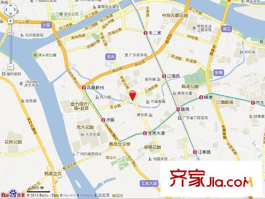 新一城广场区位图