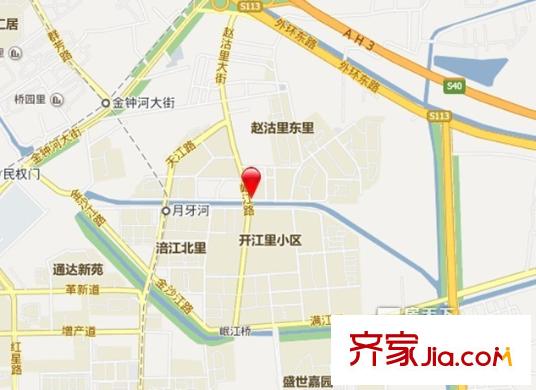 丹江里交通圖