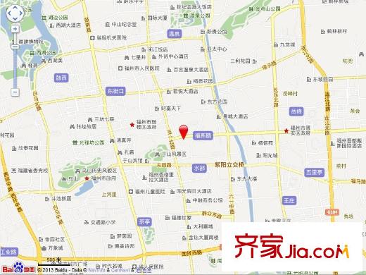 茶會小區(qū)交通圖