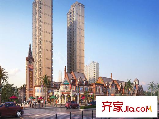 福鼎碧桂園福鼎市百勝新區(qū)商業(yè)街效果圖
