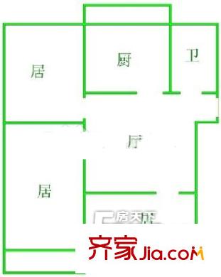 吉山新村 3室戶型圖