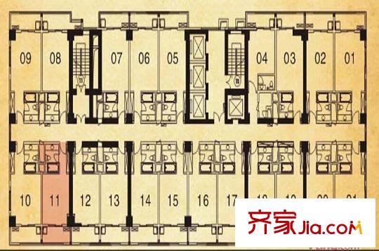 福鐵大廈戶型圖戶型圖5 