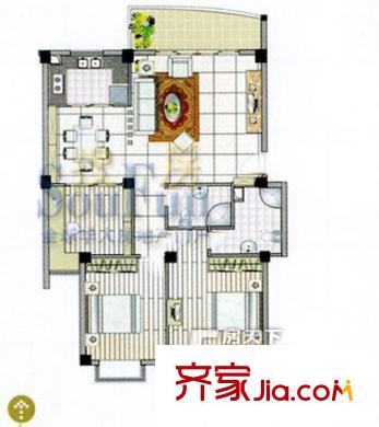 福祥小區(qū) 3室戶型圖
