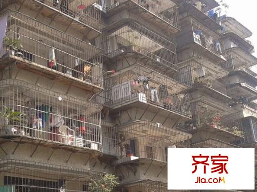 公路公司宿舍外景圖 