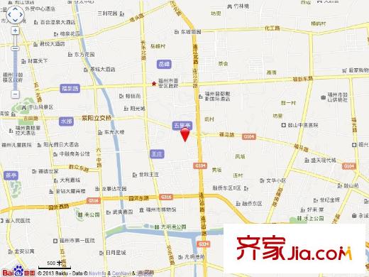 福馬路茶廠宿舍交通圖
