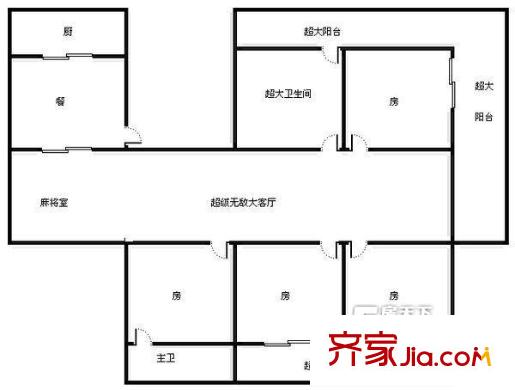 倉(cāng)前派出所宿舍 戶型圖