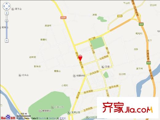 中勝財(cái)富天下交通圖