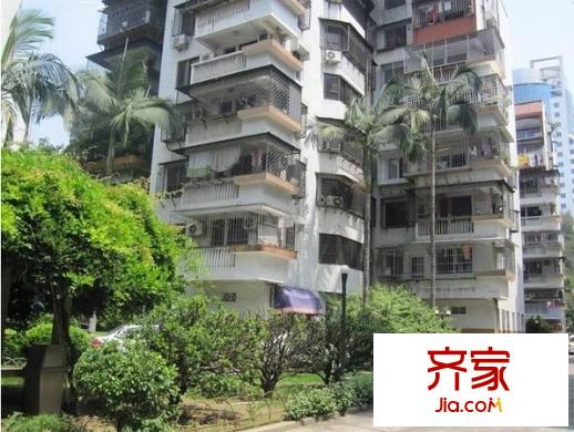 市委黨校宿舍外景圖 