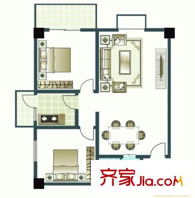 首山新居 戶型圖