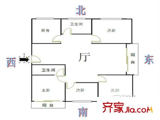 首山新居 戶型圖