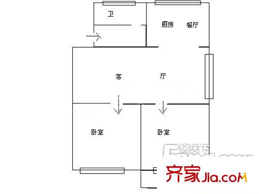 省機(jī)械設(shè)計(jì)院?jiǎn)挝凰奚?戶型圖