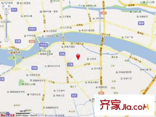 臨江新天地藤山苑交通圖