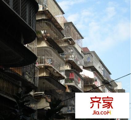 嘉園屯外景圖 