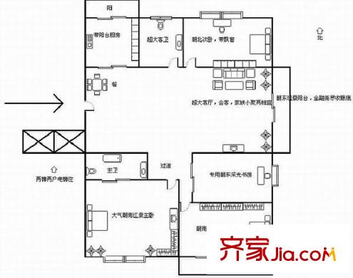 融鳳江濱 戶型圖