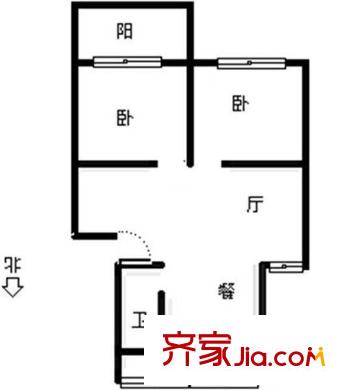 福德新村 戶型圖