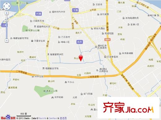 東盛花園交通圖