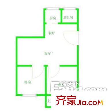 白馬河公寓戶型圖