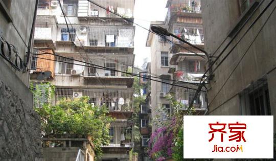 福建日?qǐng)?bào)社宿舍外景圖 