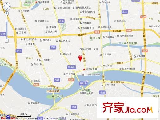 南方花園交通圖
