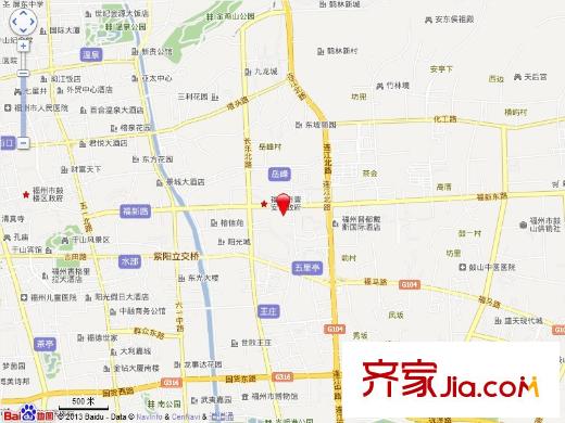 民安新村交通圖