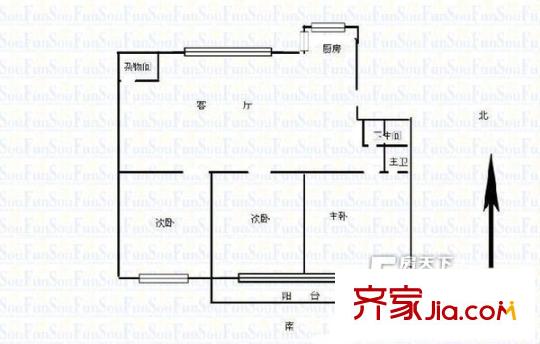 學(xué)府陽光城 戶型圖