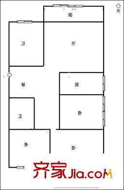 振興花園 戶型圖