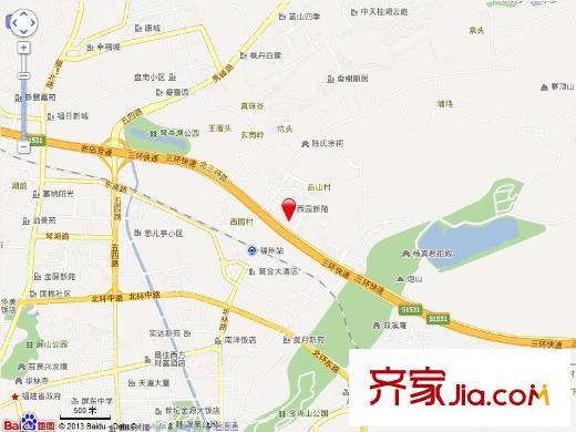 西園新苑交通圖