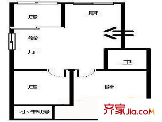 鐵六小區(qū)11號(hào)樓戶型圖