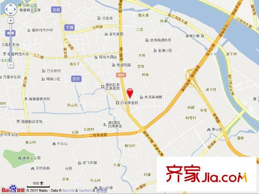 金色康城交通圖