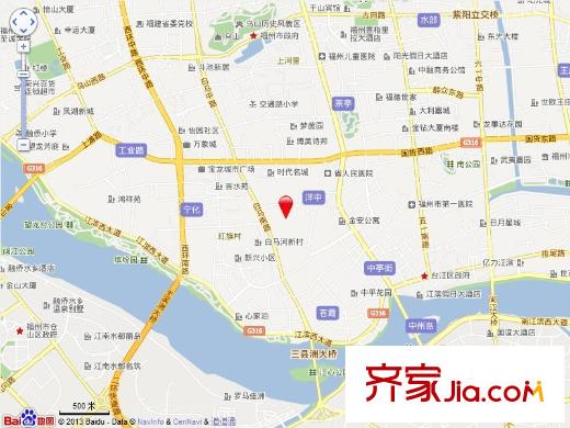 元興小區(qū)交通圖
