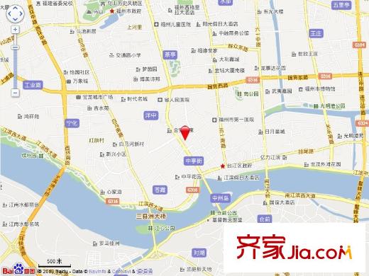 群升國際A區(qū)交通圖