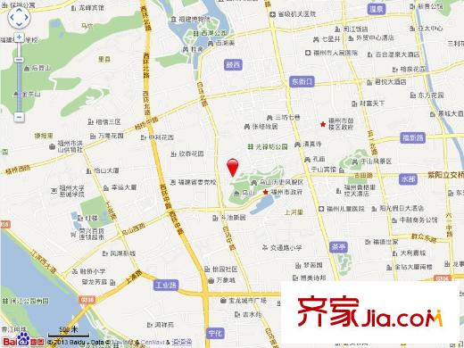 烏山園景交通圖