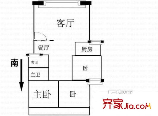 盛世名門 戶型圖