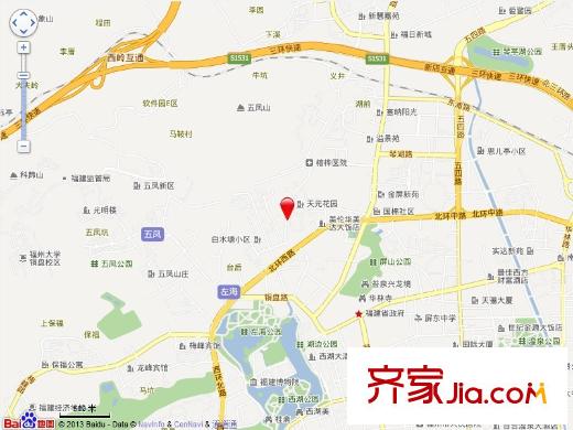 泉塘二區(qū)交通圖