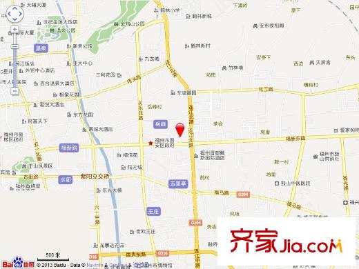 閩澳花園交通圖