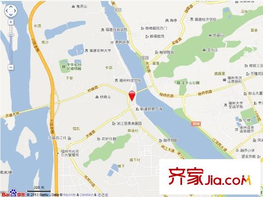 中聯(lián)水岸名居交通圖