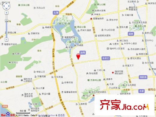保定小區(qū)交通圖