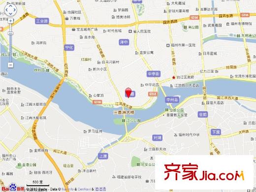 蒼霞新城交通圖