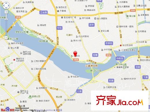 心家泊交通圖