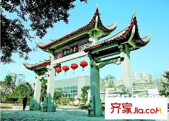 輝福小區(qū)配套圖周邊配套公園