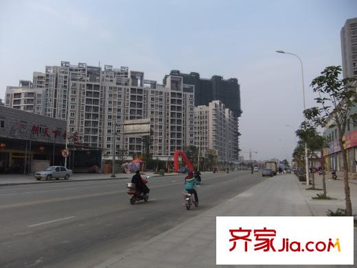 福晟錢隆公館配套圖周邊配套：規(guī)劃新街道