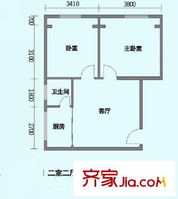 市直湖前 戶型圖