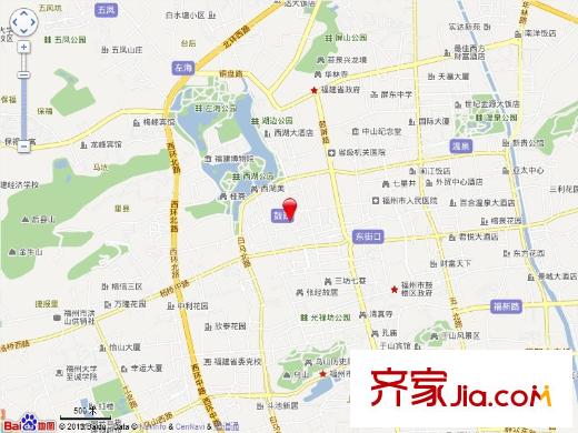聯(lián)湖花園交通圖