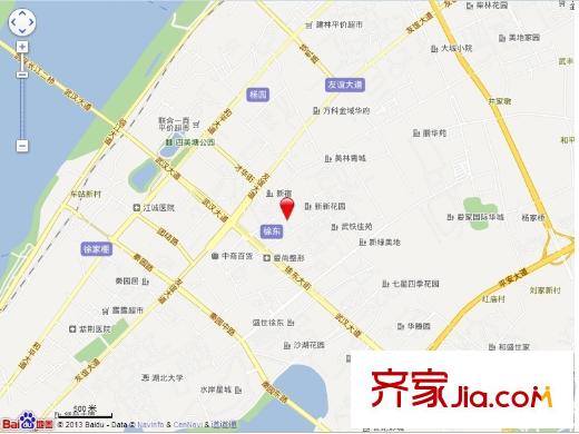 金銀島小區(qū)交通圖