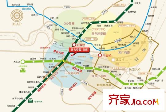 北大資源首座交通圖