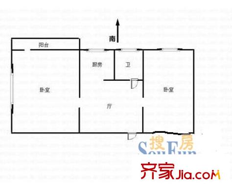 糧道小區(qū) 戶型圖