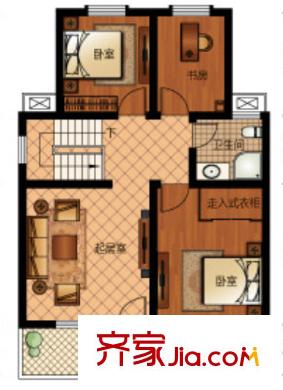 北湖正街小區(qū)戶型圖2室1廳 戶型圖 2室1廳