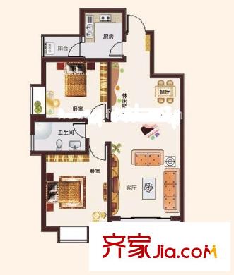 金色水岸 戶型圖